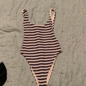 Aerie high cut one piece